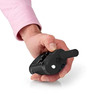 Image of Nedis Walkie Talkie Set 2 Handsets up to 6 km Frequency channels: 8 PTT/VOX 3 Hours Headphone output Headsets Black