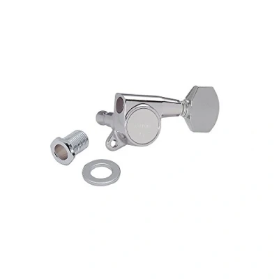 Image of Gotoh 381 Series 6 In Line with Straight Sided Mini Buttons Chrome