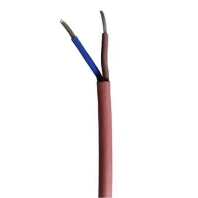 Image of Silicone cable SIHF O (for Sauna), 2 x 0.75 mm², for example as sauna probe (temperature sensor), 100% OFC tinned copper
