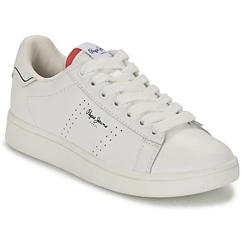 Image of Pepe Jeans Player Basic B Sneaker, White (White), 1.5 UK