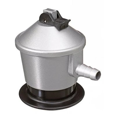 Image of S&amp;M Butane Gas Regulator with Safety Valve, Grey