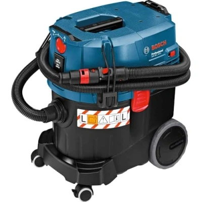 Image of Bosch Professional Wet/Dry Dust Extractor GAS 35 L SFC (230 V, incl. 1 x Floor nozzel set, Crevice nozzle, 3 Extraction pipe 0.35m)