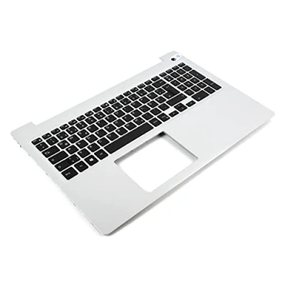 Image of Dell Inspiron 5570/5575 Silver Palmrest &amp; GERMAN Keyboard 0M1FJK / 0MR2KH + 06RW8F (Renewed)