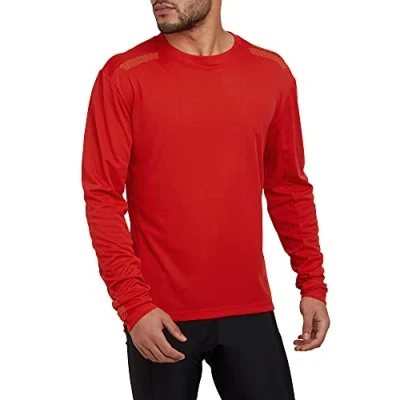 Image of ALTURA ALL ROAD PERFORMANCE LONG SLEEVE TEE RED XL