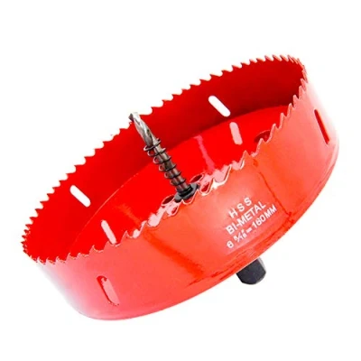 Image of 160mm Hole Saw LAIWEI Cutter,For Drilling Wood, Aluminum Profiles,PVC and Other Materials(6 2/7&quot;(160mm))…