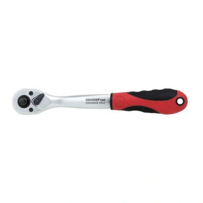Image of GEDORE Red 2K Reversible Ratchet 3/8 Inch Offset Length 210 mm