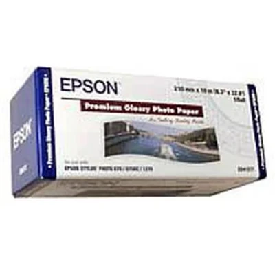Image of Epson Supplies Premium Glossy Photo Paper Roll 210mm x 10m