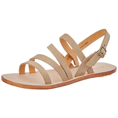 Image of El Naturalista Women&#039;s Coratin Sandal, Stone, 5.5 UK