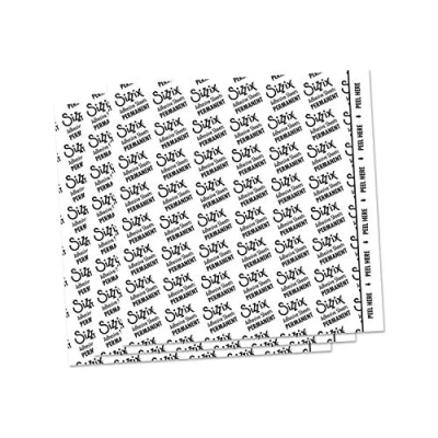 Image of Sizzix Set of 10 Adhesive Sheets, Multi Colour, 6 x Inch