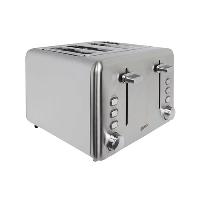 Image of IGENIX IG3204 4 Slice Toaster Stainless Steel, Steel
