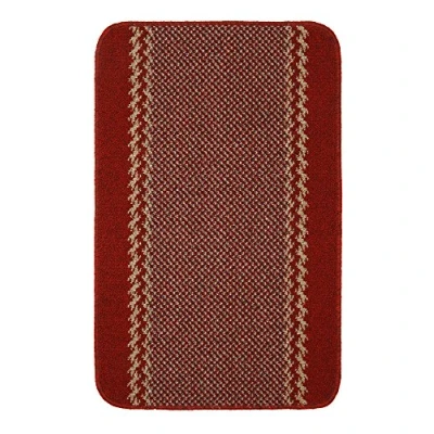 Image of eXtreme Dandy by William Armes, Kilkis Washable Kitchen Mat Non Slip (Red, 80 x 50cm)