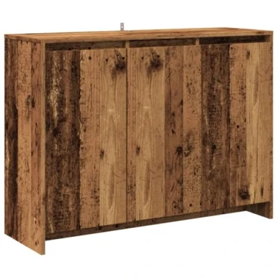 Image of vidaXL Sideboard/Cabinet/Storage Unit Old Wood Engineered Modern Living Room, Bedroom, Hallway 102x33x75 cm