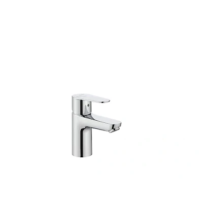 Image of Roca A5A324FC00 Victoria Plus Sink Mixer, Smooth Body, Cold Start, Chrome