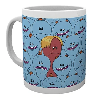 Image of GB eye Rick &amp; Morty Meeseeks Wall Mug