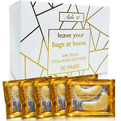Image of 30 Pairs Under Eye Patches 24K Gold Mask
