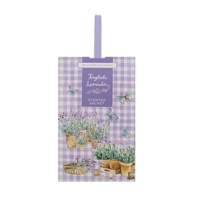 Image of Heathcote &amp; Ivory English Lavender Single Scented Sachet