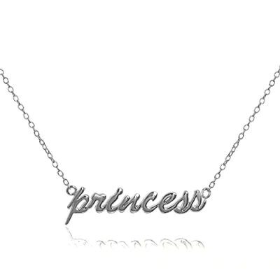 Image of jewellerybox Sterling Silver Princess Necklace on 16 Inch Chain
