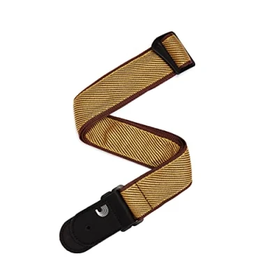 Image of D&#039;Addario Accessories Guitar Strap Electric Strap, Acoustic &amp; Bass Woven Tweed