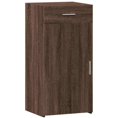 Image of vidaXL Sideboard Brown Oak 45x42.5x93 cm Engineered Wood