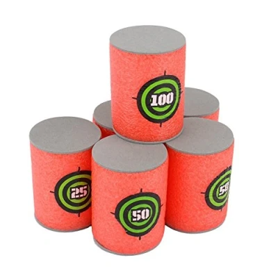 Image of COCOSO 12 Pcs EVA Soft Foam Darts Targets for Nerf N strike Elite Series Blasters Toy Gun