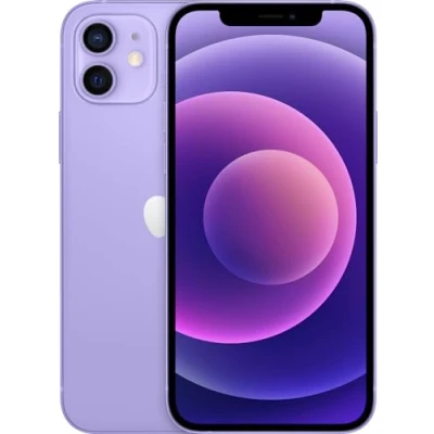 Image of Apple iPhone 12, 256GB, Purple (Renewed)