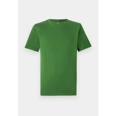 Image of GAP Everyday SOFT CREW Solid Basic Tshirt, Men&#039;s, Size: XS, Saratoga green