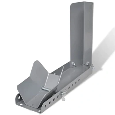 Image of vidaXL Motorcycle Wheel Stand 10 Holes Motorbike Chock Storage Support Holder