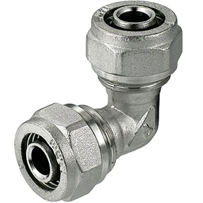 Image of 20mm PEX AL Brass Compression Pipe Fittings Elbow