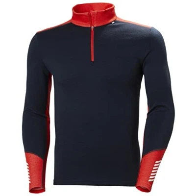 Image of Helly Hansen Men&#039;s Lifa Merino Midweight 1/2 Zip Shirt, New Item, XXL UK