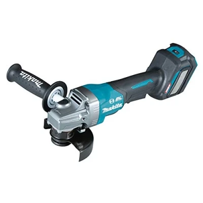 Image of Makita GA028GZ 40V Max Li ion XGT 115mm Brushless Angle Grinder Batteries and Charger Not Included, Blue