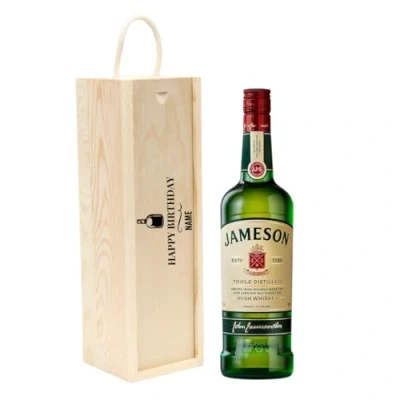Image of Beer Hunter Personalised Happy Birthday Jameson Whiskey Gift