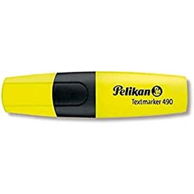 Image of Pelikan Pack of 3 textmarkers 490, Neon Yellow