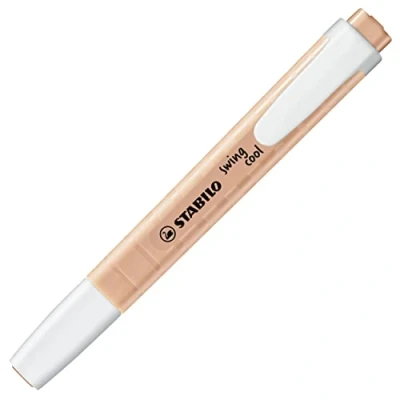 Image of STABILO Highlighter swing cool Pastel Pack of 1 Creamy Peach