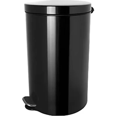 Image of Helit Silver Ion Waste Collector With Pedal, Capacity 20 L, Hx450 X 300mm, Black
