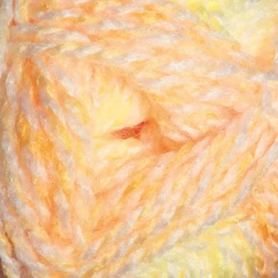 Image of James Brett Baby Marble DK Knitting Yarn Soft Double Knit Wool 100g Ball (Orange &amp; Yellow BM23)