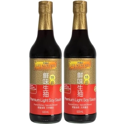 Image of Lee Kum Kee Premium 500ml 2x Light Soy Sauce Cooking
