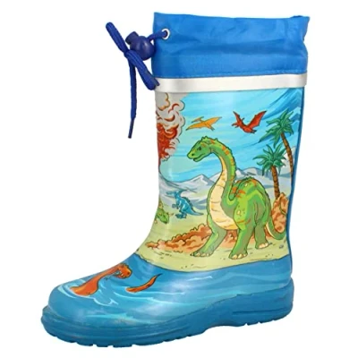 Image of Beck Boys Dinos Wellington rain boots