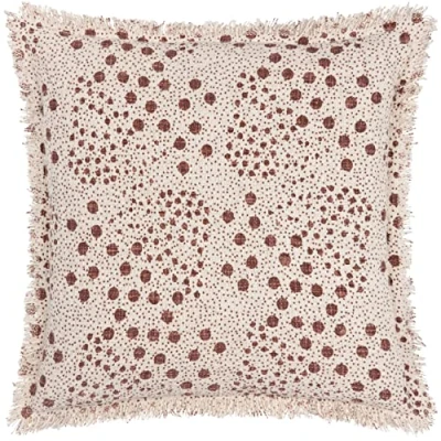 Image of Yard Hara Polyester Filled Cushion,Pecan,50 x 50cm