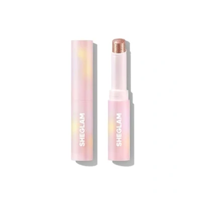 Image of SHEGLAM Crystal Jelly Glaze Eye Shadow Stick Eyeliner Brightener Pencil with Brush Easy to Blend Long Lasting Shimmer Aura Blitz