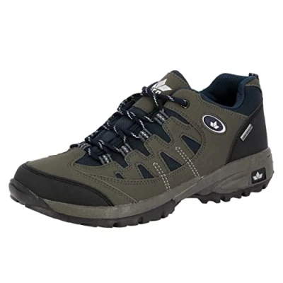 Image of Lico Unisex Steppe Low Rise Hiking Boots, Blue (Marine/Grau Marine/Grau), 7.5 UK