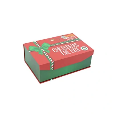Image of Christmas Eve Gift Box with Magnetic Close Small 21cm x 14.5cm 7.5cm