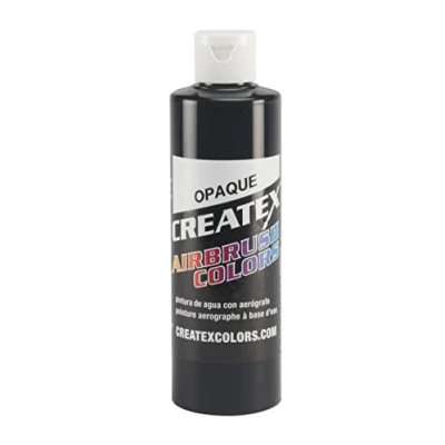 Image of Createx Colors 5211 08 Paint for Airbrush, 8 oz, Opaque Black