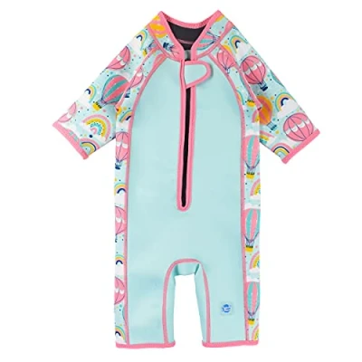 Image of Splash About Girls Kids Shorty Wetsuit, Up &amp; Away, 2 4 Years EU