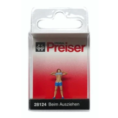 Image of Preiser 1:87 HO Scale Undressing Lady