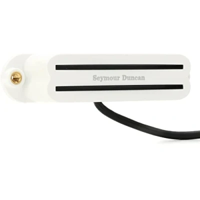 Image of Seymour Duncan Sscr with Cool Rails Strat Neck White 1 N