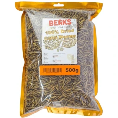 Image of BEAKS wild bird food Dried Calci Worms / 500g