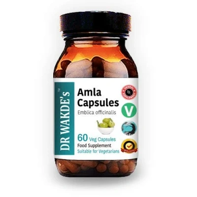 Image of Amla Capsules (Amalaki/Indian Gooseberry/Emblica officinalis)