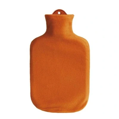 Image of Sanger Contour Covered 2L Hot Water Bottle Orange