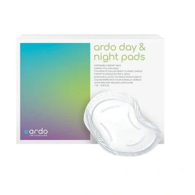 Image of Ardo 60 Pack Disposable Day &amp; Night Breast Pads for Breastfeeding Mums. Individual Hygiene Wrapped Ultra Absorbent Nursing with 360º Barrier Protector to Prevent Milk Leakage.
