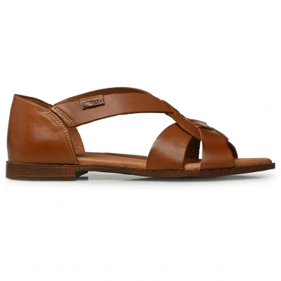 Image of Algar W0X 0812 Leather Women&#039;s Casual Sandals